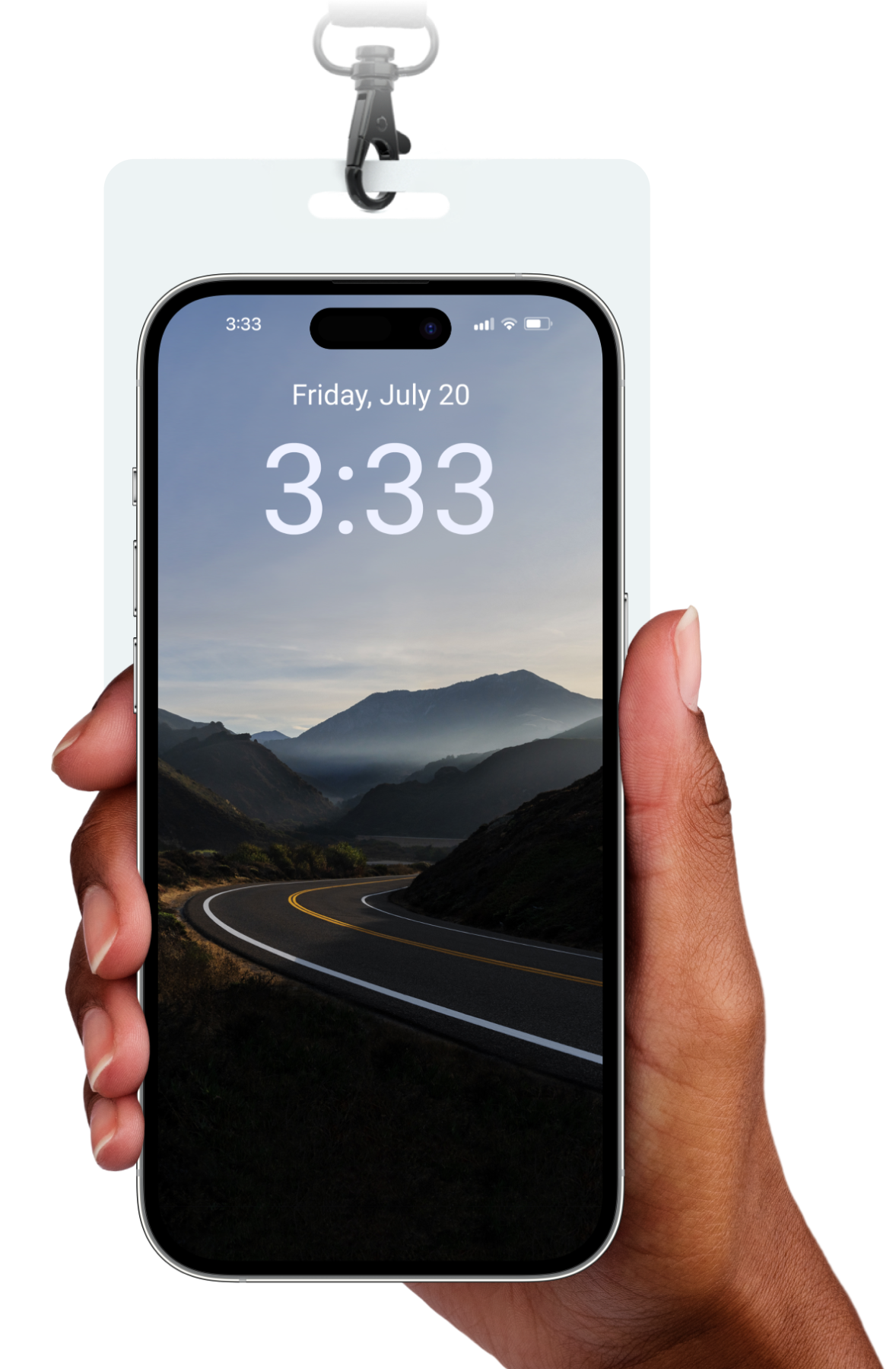 Phone Hand Image